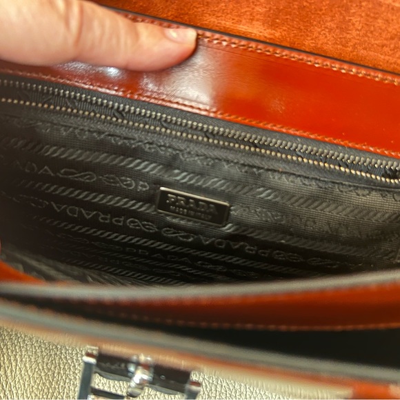 VINTAGE Prada Patent Leather Purse with original tags. Never worn - Picture 8 of 11